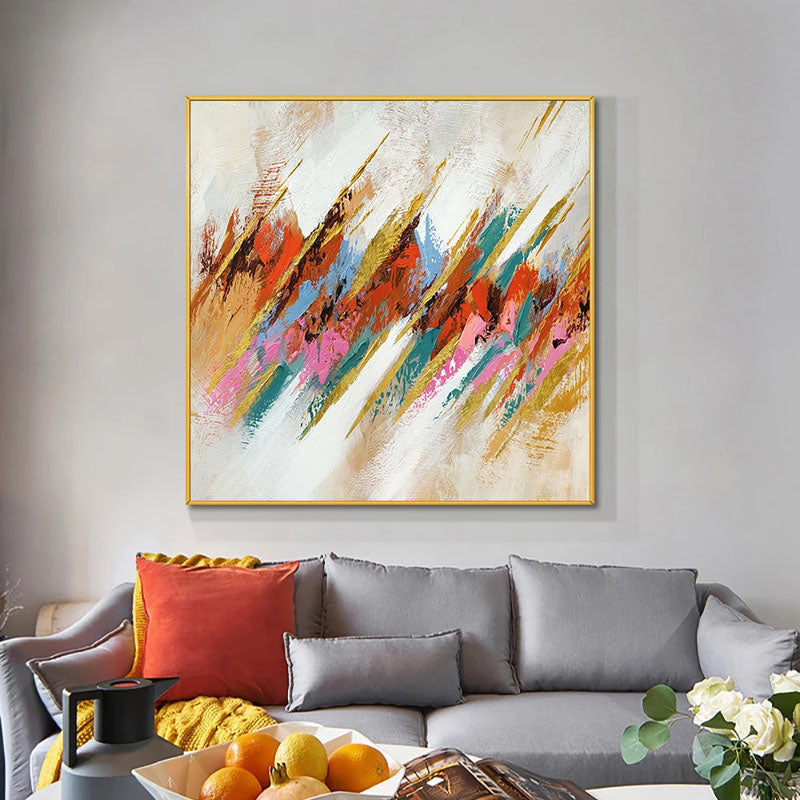 Coloured Marks Painting