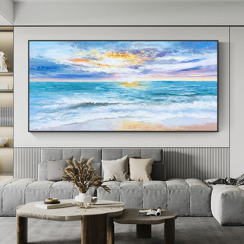 The Roaring Sea Painting