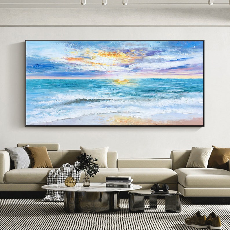 The Roaring Sea Painting