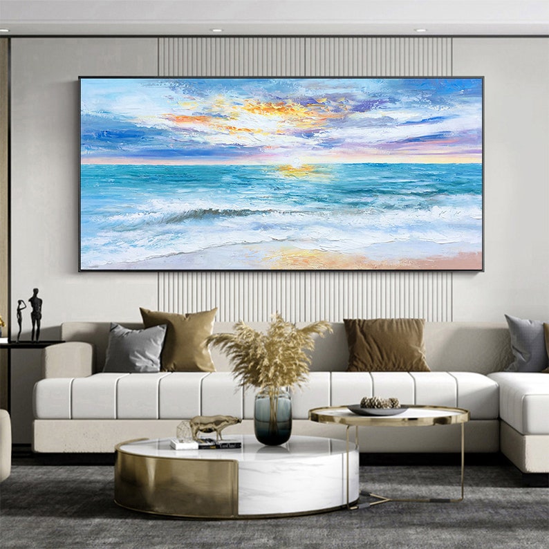 The Roaring Sea Painting