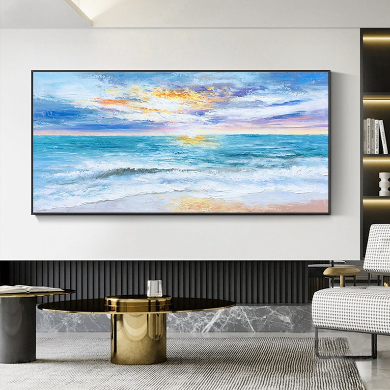 The Roaring Sea Painting