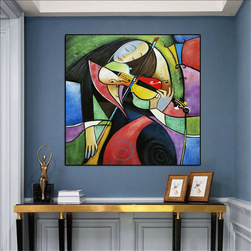 Melancholic Harmony Painting