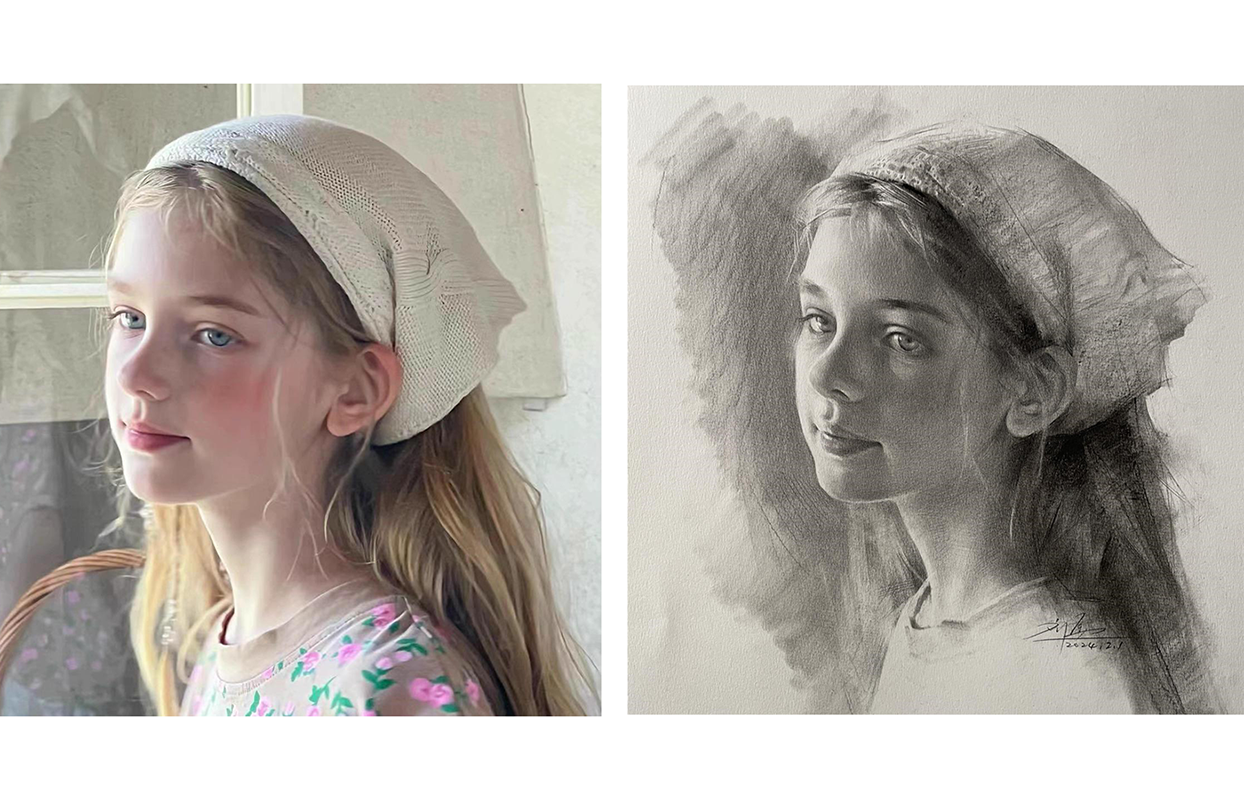 Realistic Pencil Art Gift