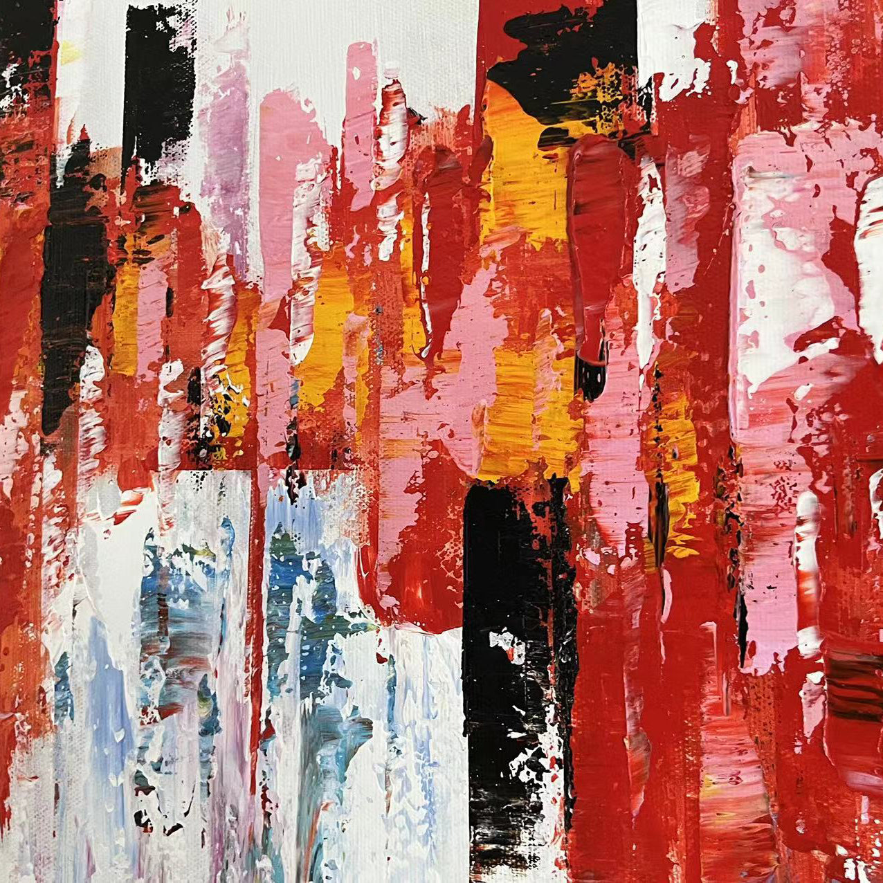 City Skyline Painting