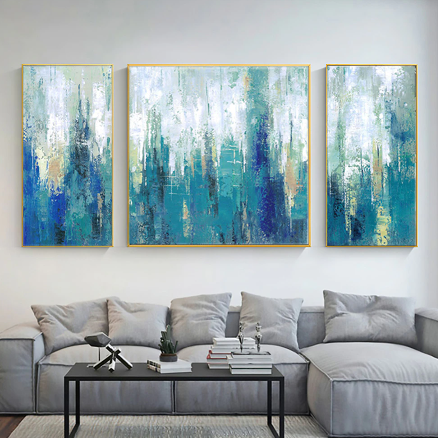 Misty Mountains Painting