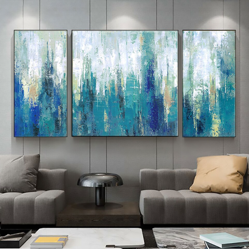 Misty Mountains Painting