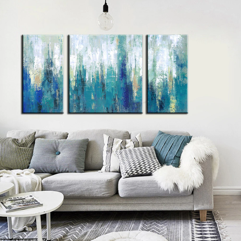 Misty Mountains Painting