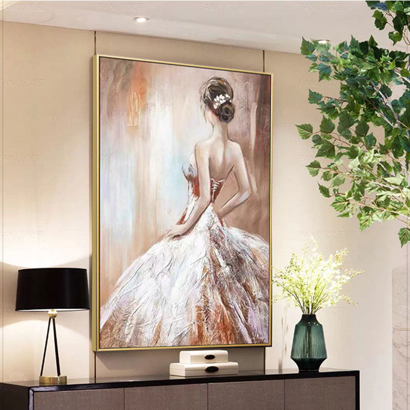 Ballet Dancer Painting