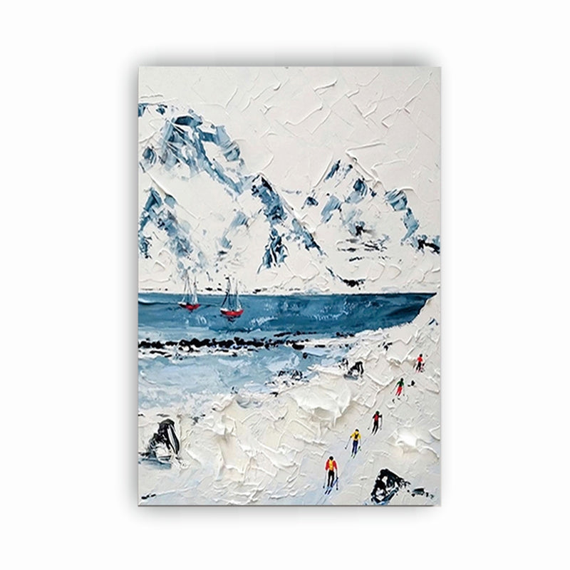 Winter in the Fjords Painting