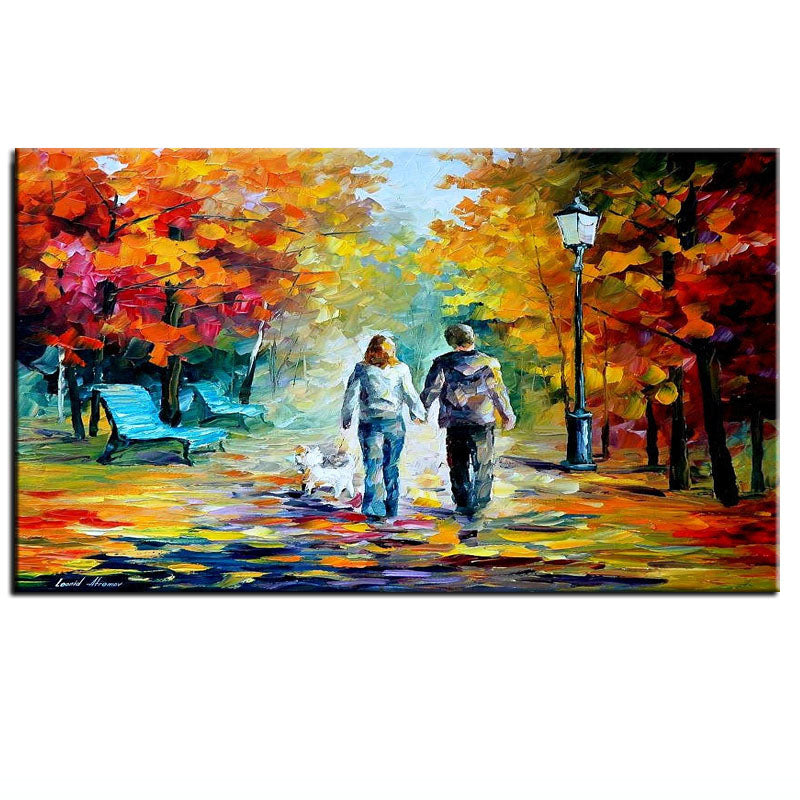 Autumn Walks Painting