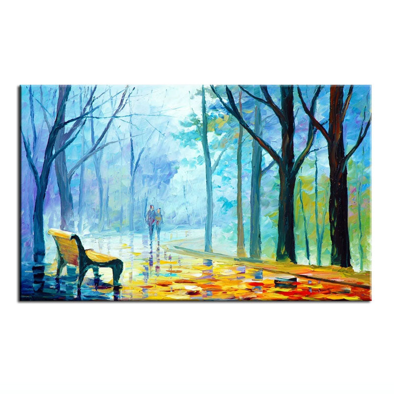 A Walk in the Park Painting