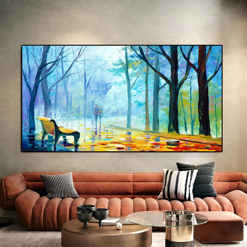 A Walk in the Park Painting