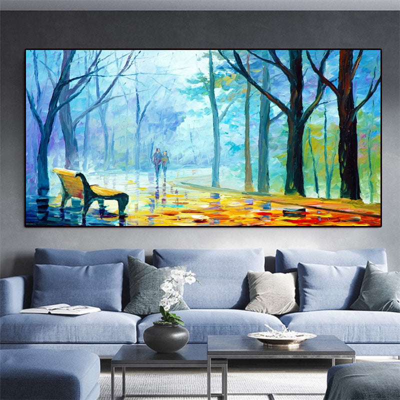 A Walk in the Park Painting