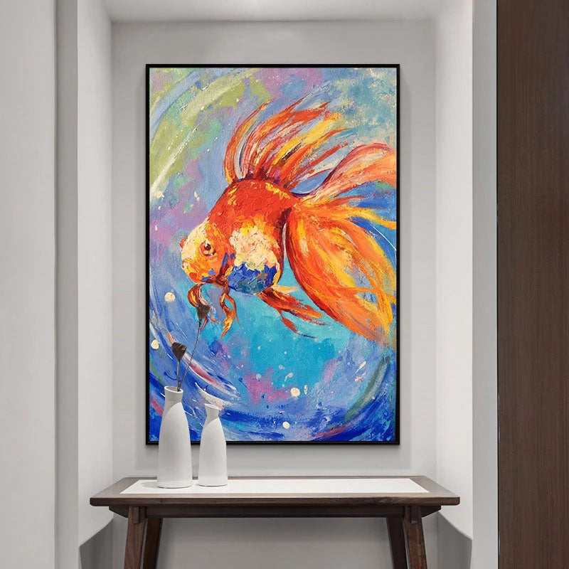 Goldfish Painting