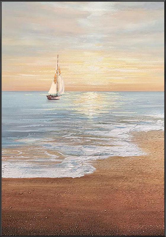 Sailing Sunset Painting