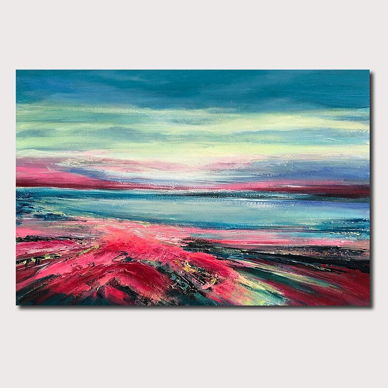 The Red Velvet Plains Painting