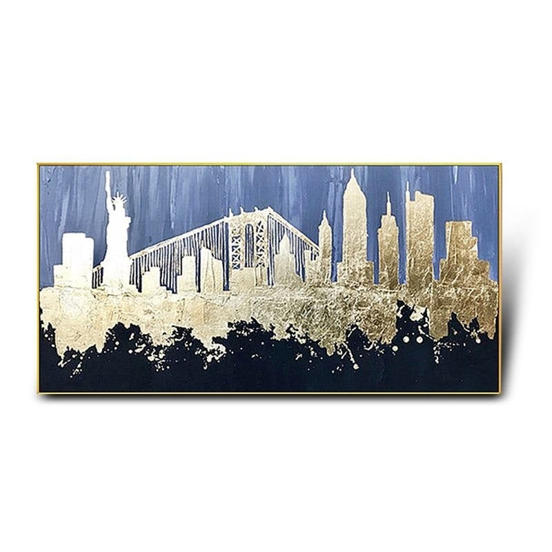 NY Gold Painting