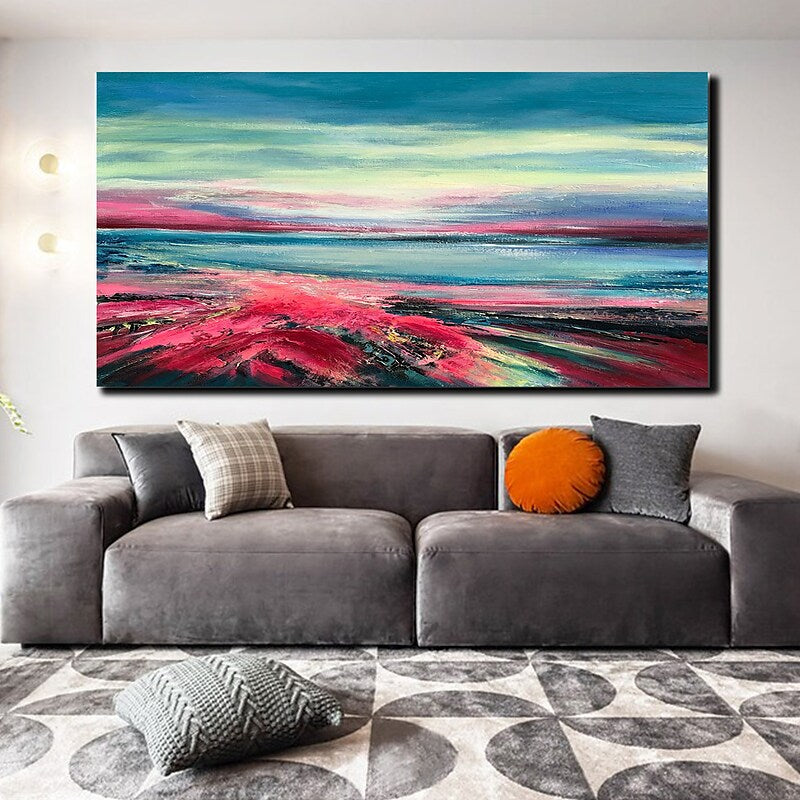 The Red Velvet Plains Painting