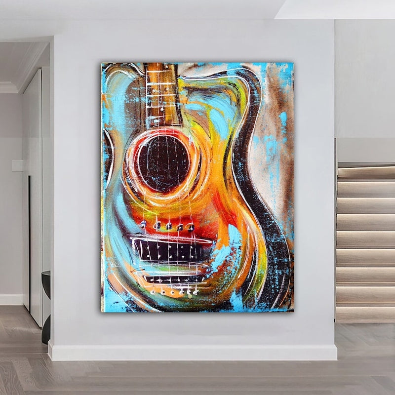 Guitarra Painting
