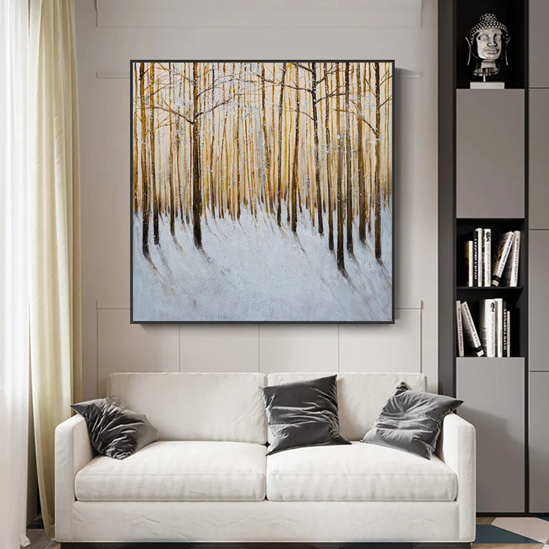 Trees in Spring Painting