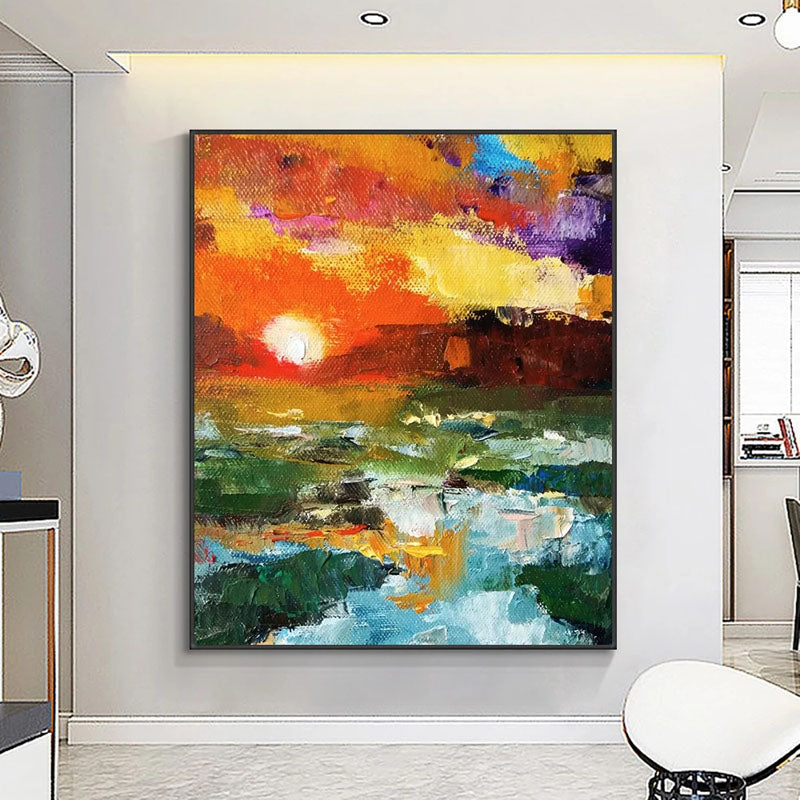Sunset Valley Painting