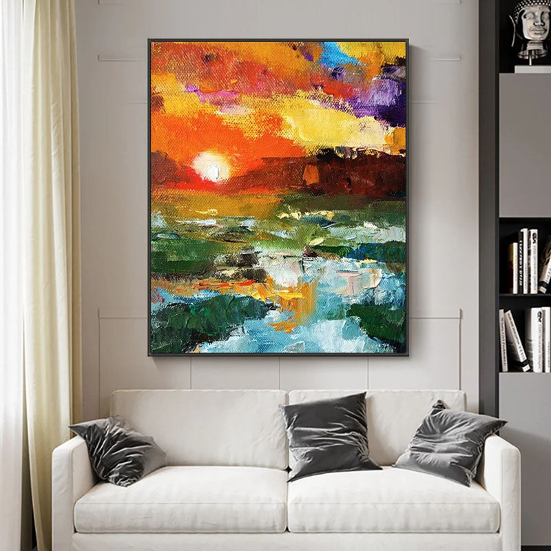 Sunset Valley Painting