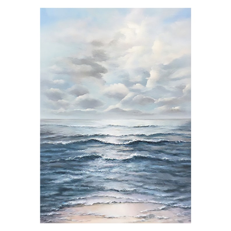 Stormy Sea Painting