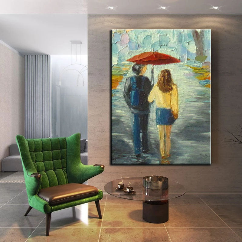 Under My Umbrella Painting