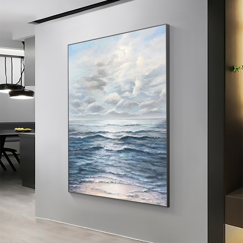 Stormy Sea Painting