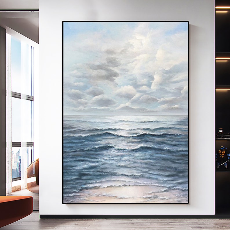 Stormy Sea Painting
