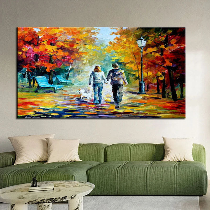 Autumn Walks Painting