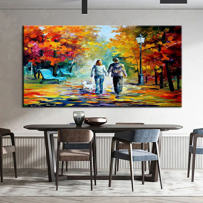 Autumn Walks Painting