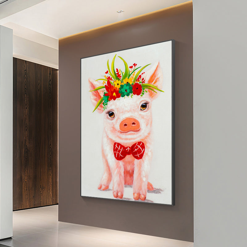 Stella the Piglet Painting