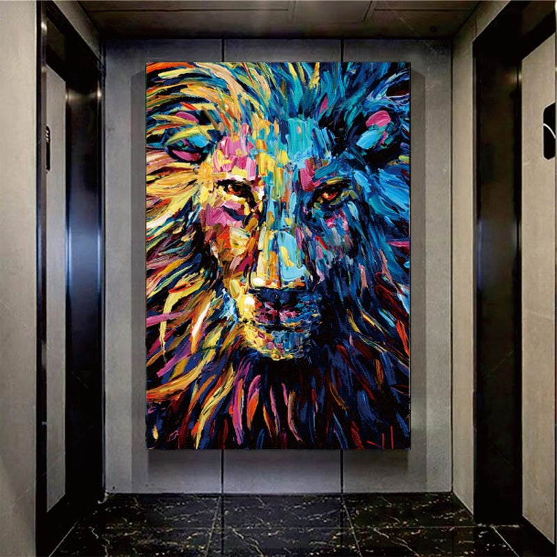 Legendary Lioness Painting