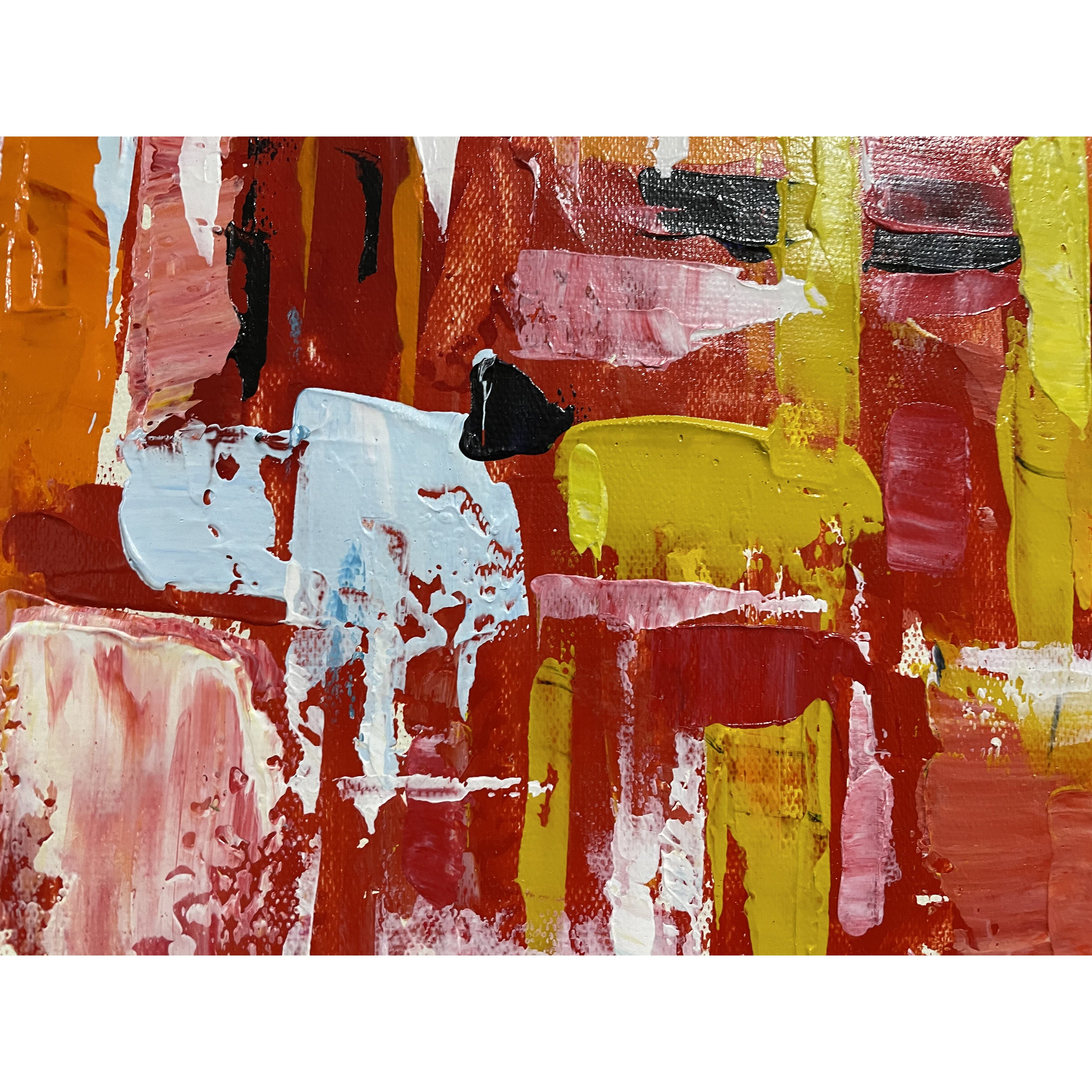 City Skyline Painting