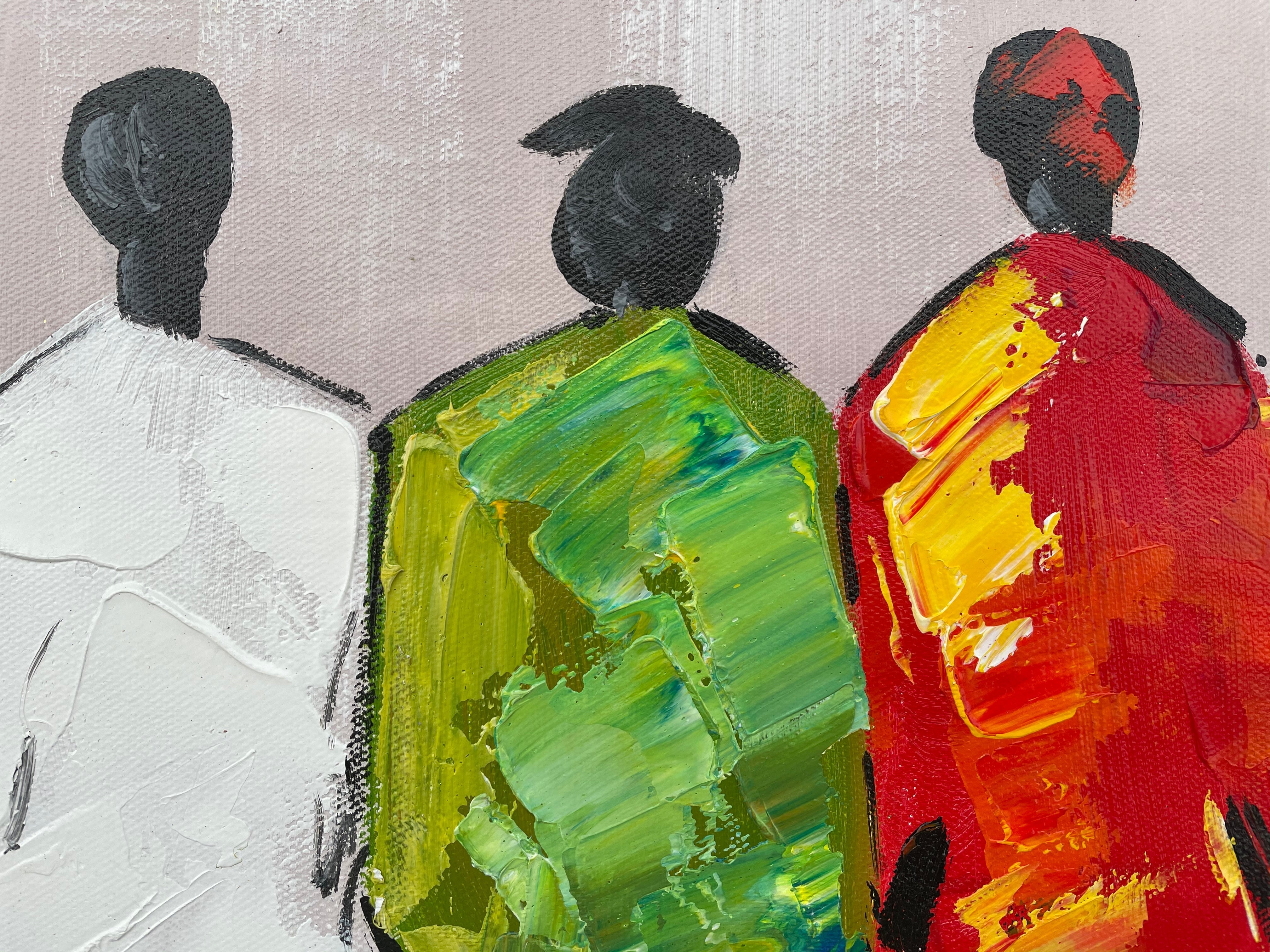 Mysterious Figures Painting