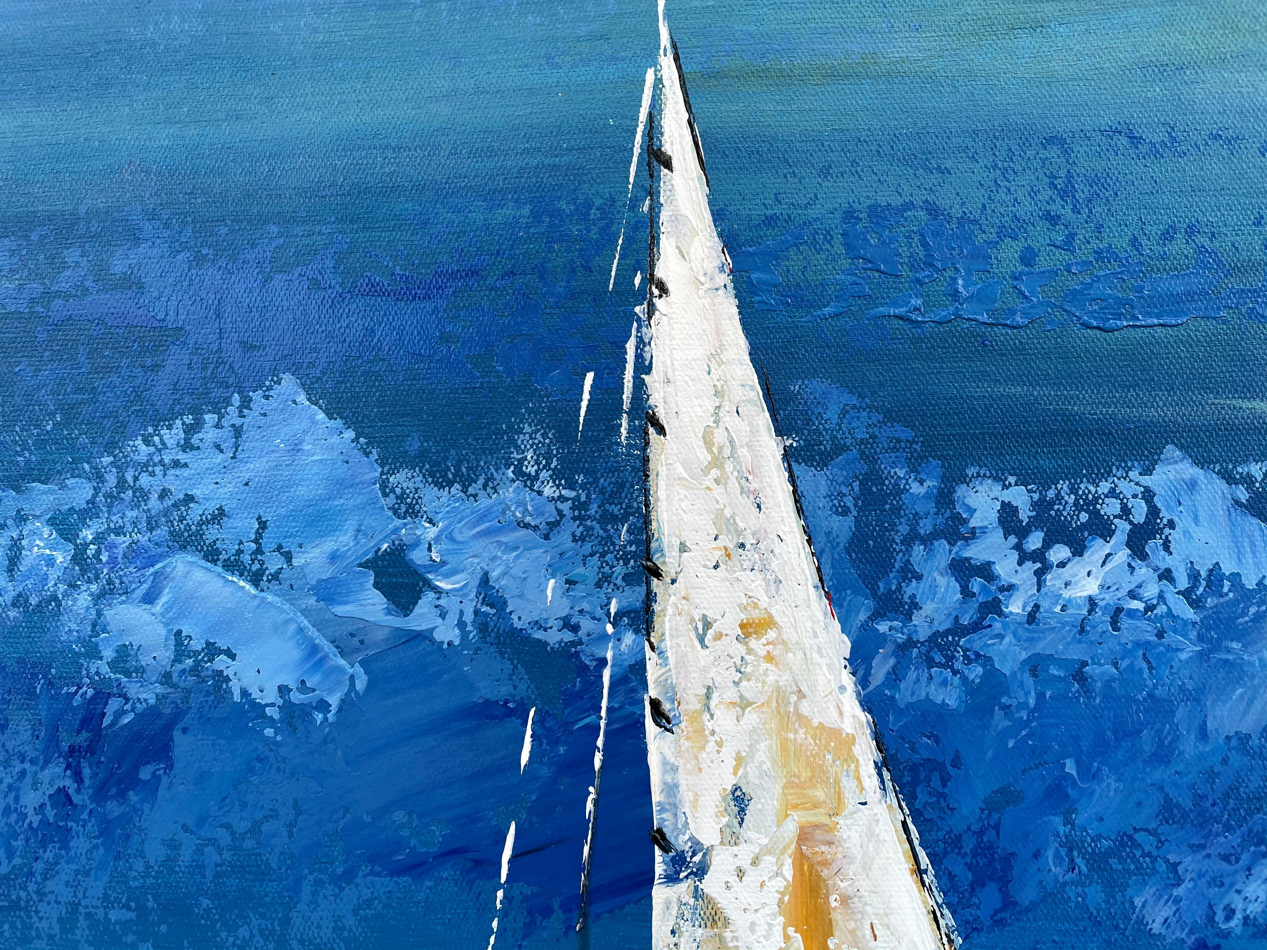 Night on the Ocean Painting