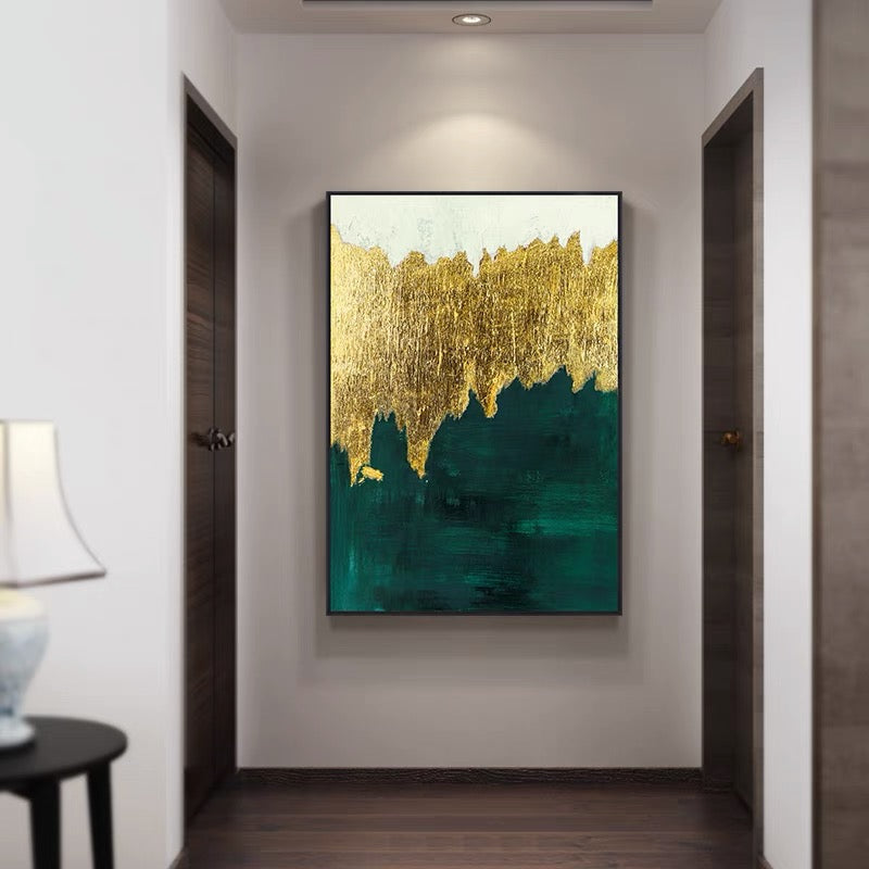 Gold Rush / Green Painting