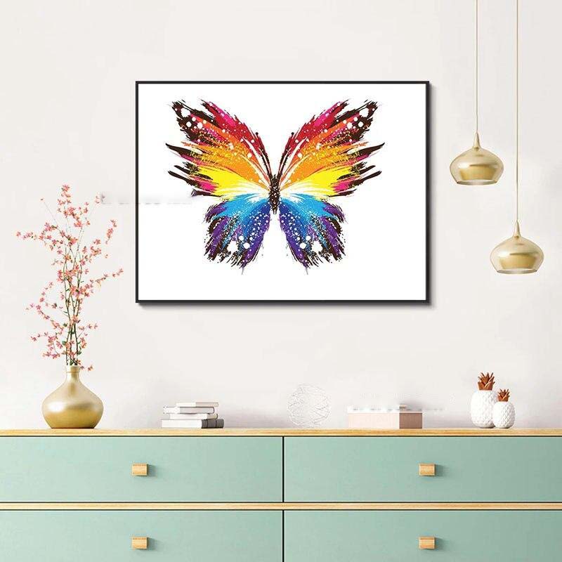 Le Papillon Coloré Painting