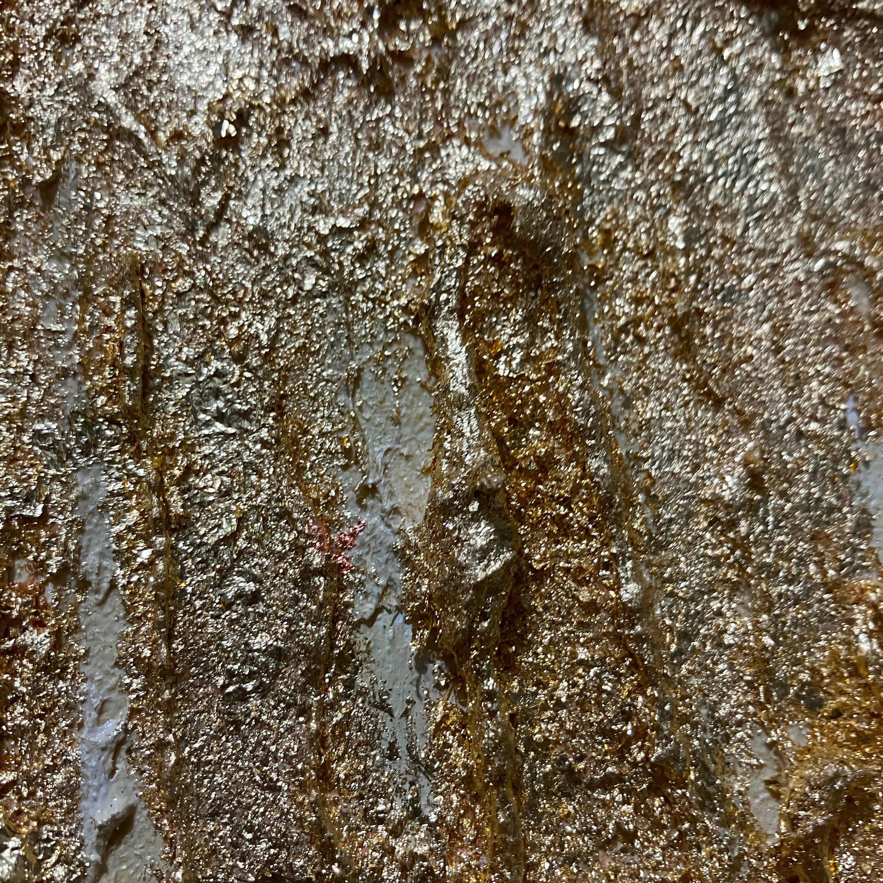 Golden Nebula Painting