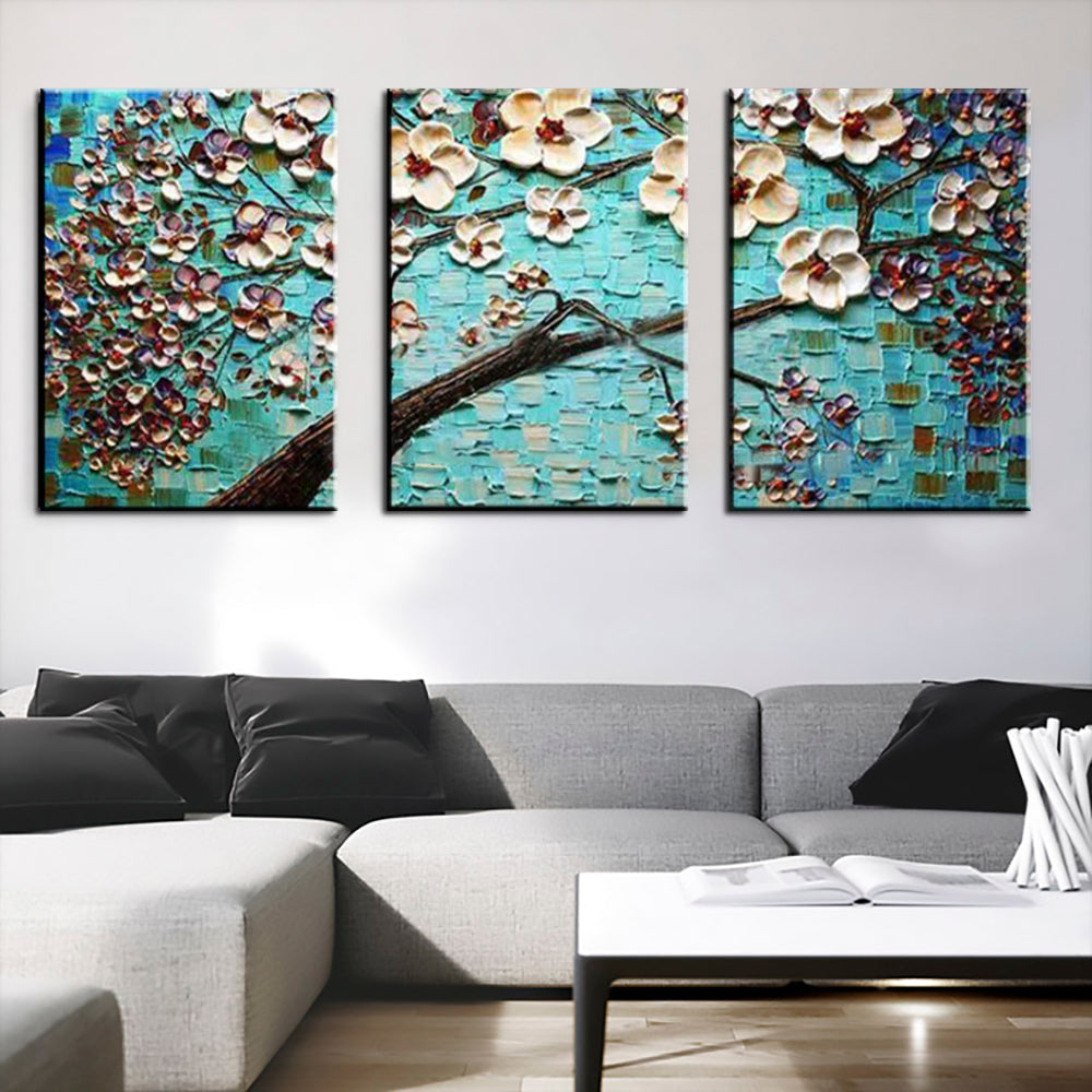 Ocean Bloom Painting