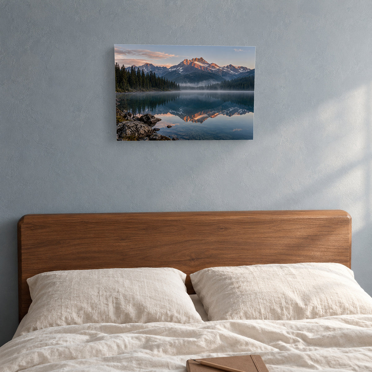 Personalized Landscape Photo Canvas — Your Photo, Printed in the USA — Photo canvas lifestyle example — Image 5