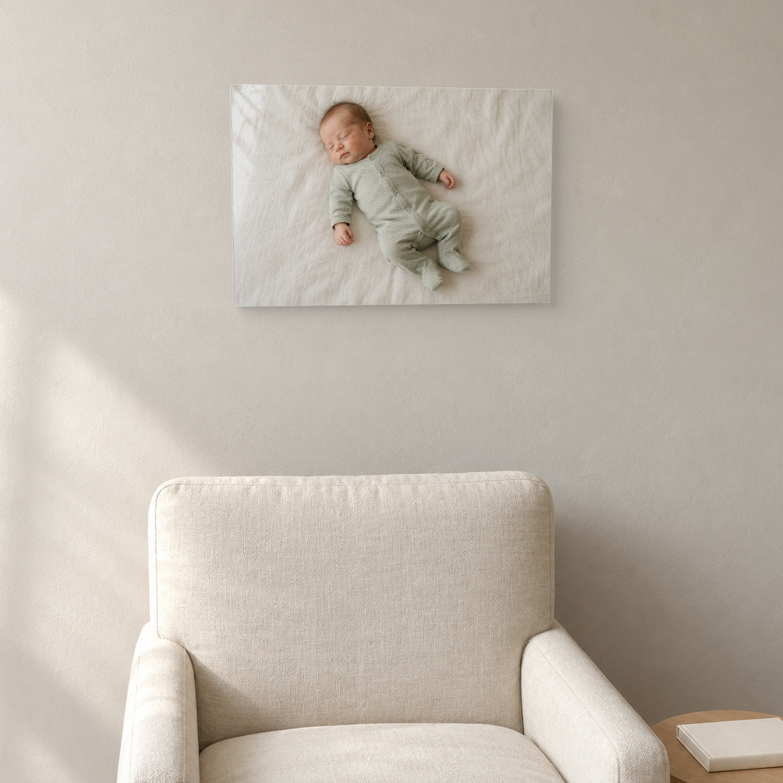 Personalized Baby Photo Canvas — Canvas in a second setting — Image 3
