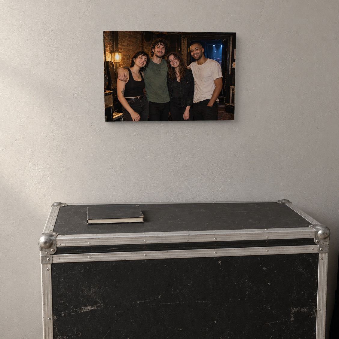 Personalized Band & Dance Group Photo Canvas — Canvas in a second setting — Image 3