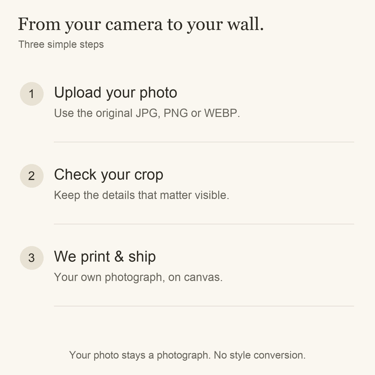 Personalized Christmas Portrait Photo Canvas — How to upload and customize — Image 8