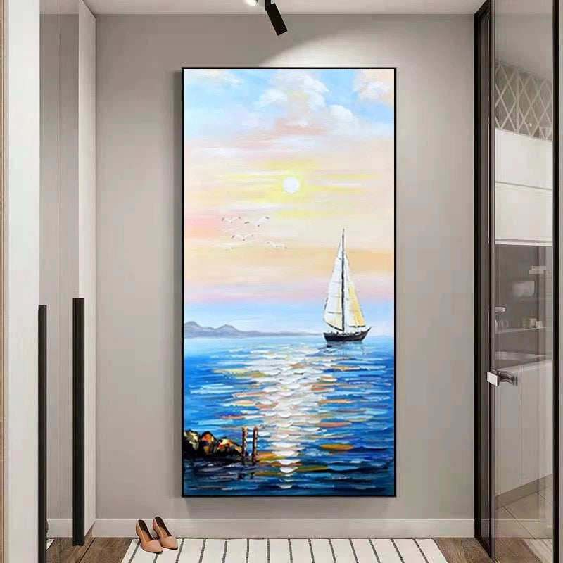 Smooth Sailing Painting