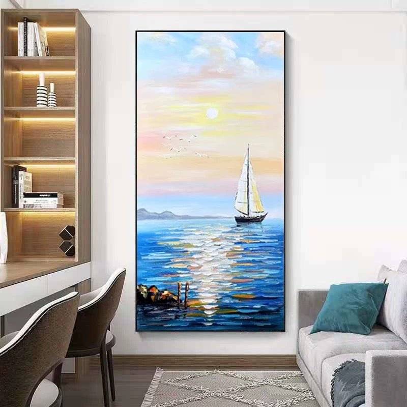 Smooth Sailing Painting