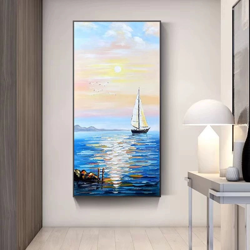 Smooth Sailing Painting