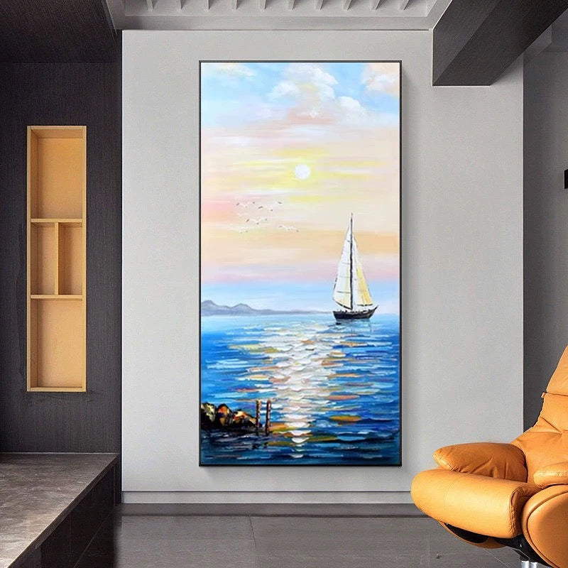 Smooth Sailing Painting
