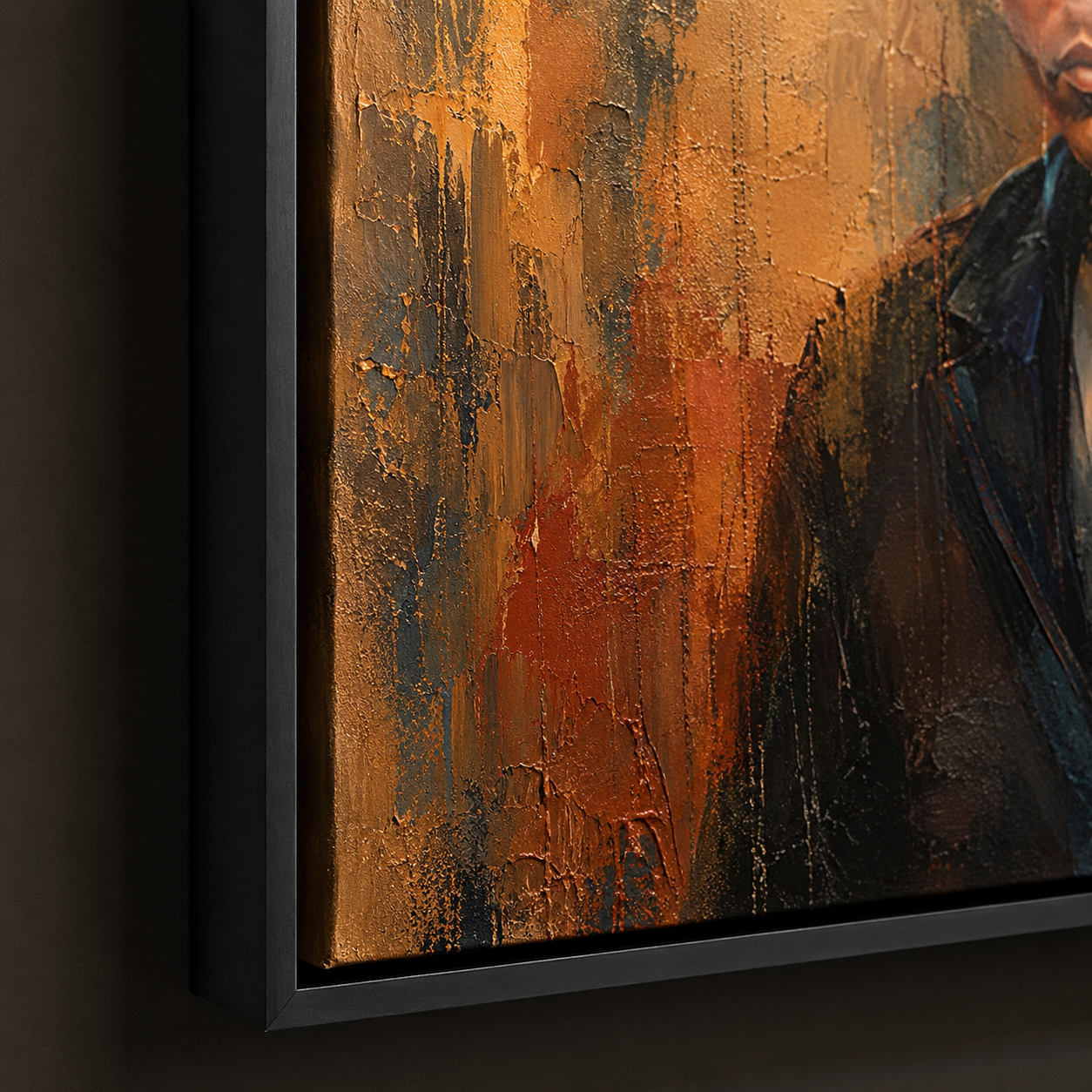 The Brotherhood — corner frame detail